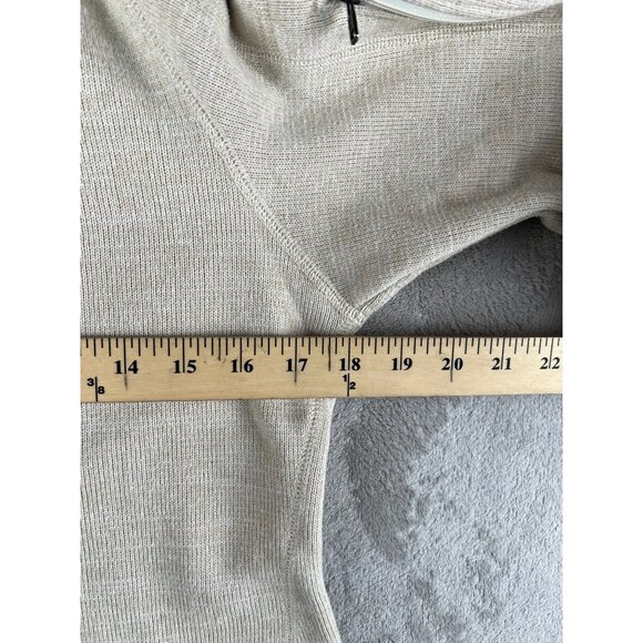 Patagonia Womens Women's Better Sweater 1/4-Zip Oyster White Pullover Medium - Picture 7 of 14